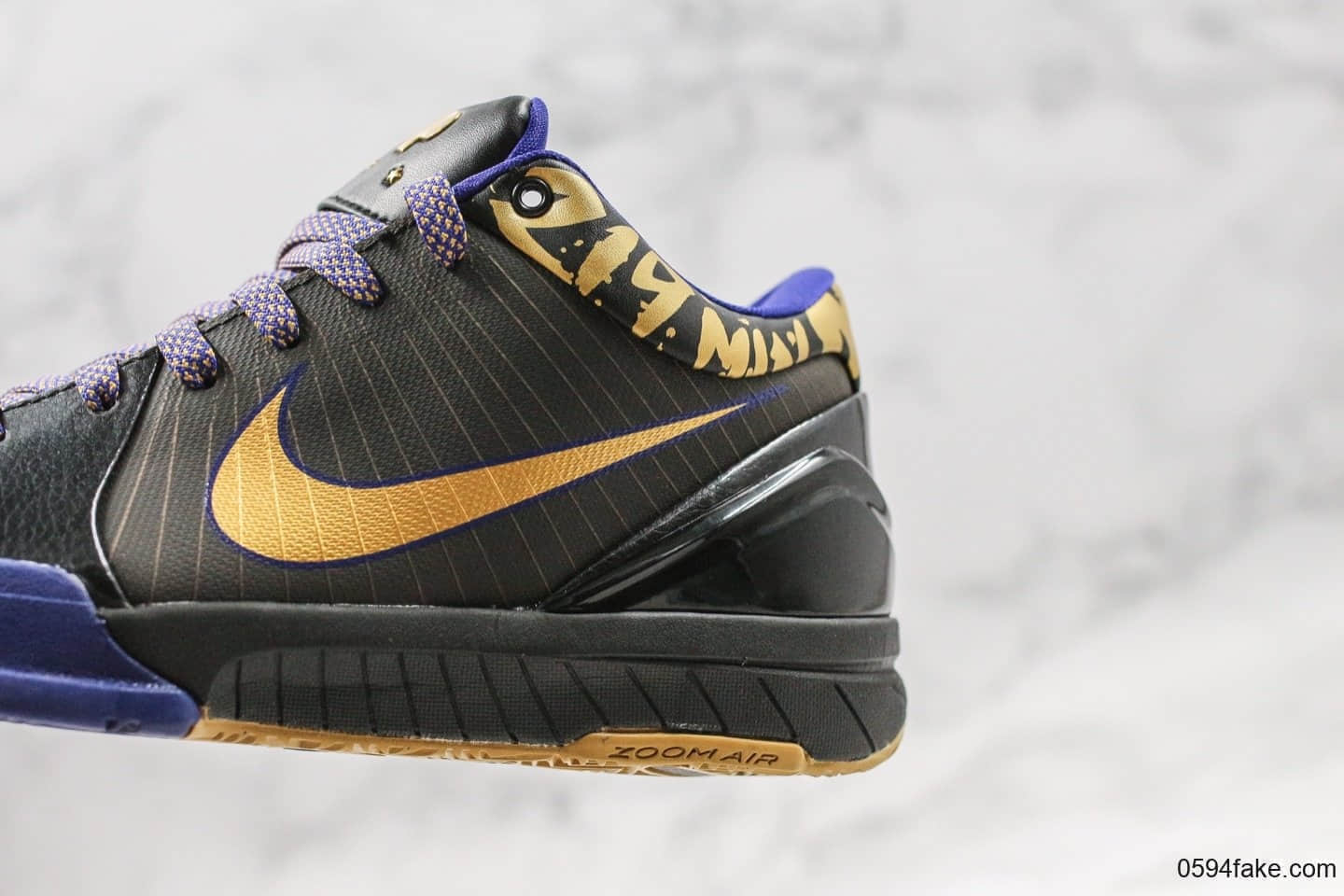 耐克nike zoom kobe 4纯原版本科比4代字母涂鸦及时行