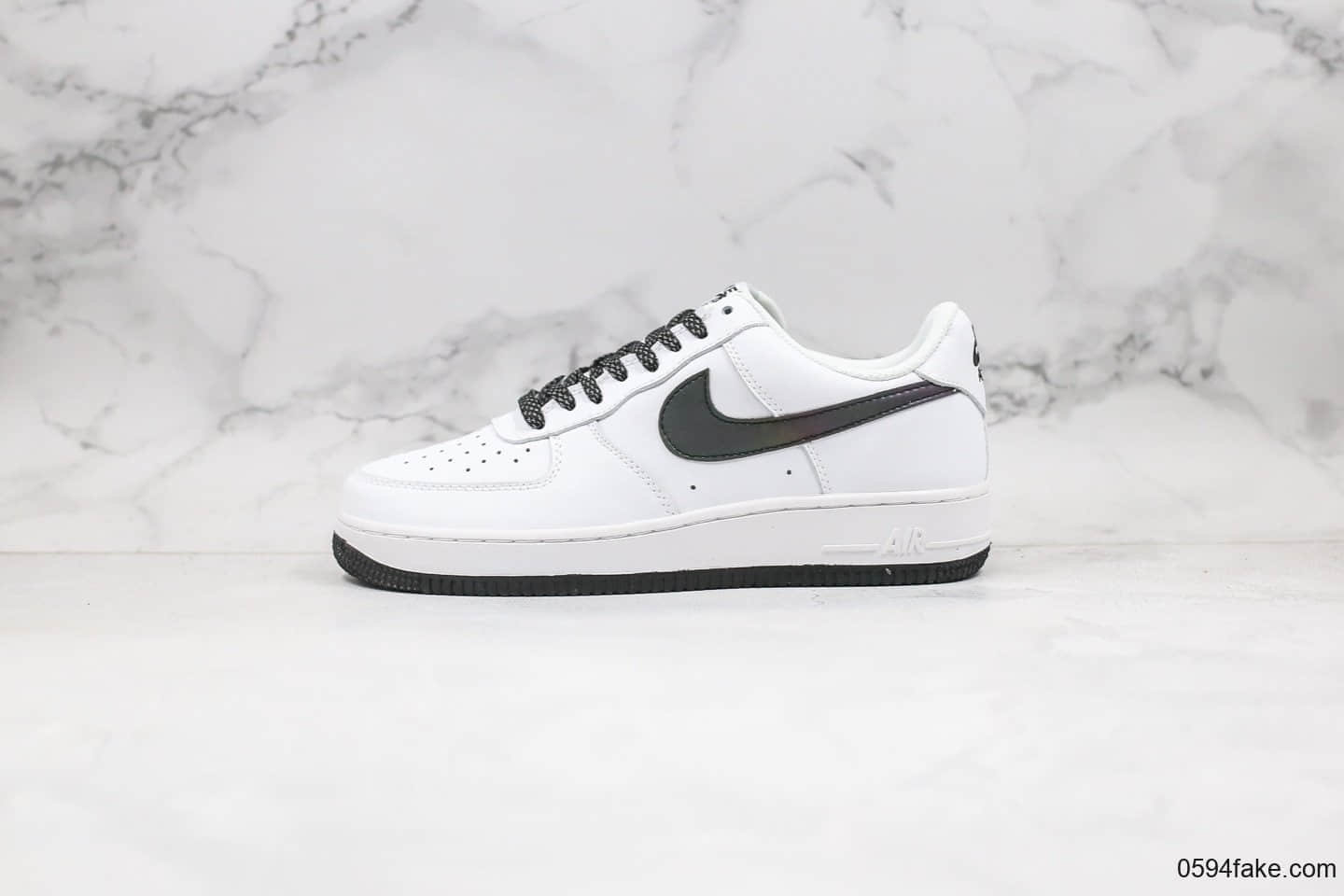 首页 耐克/nike air force 1系列  耐克空军一号变色龙白黑色黑暗天使