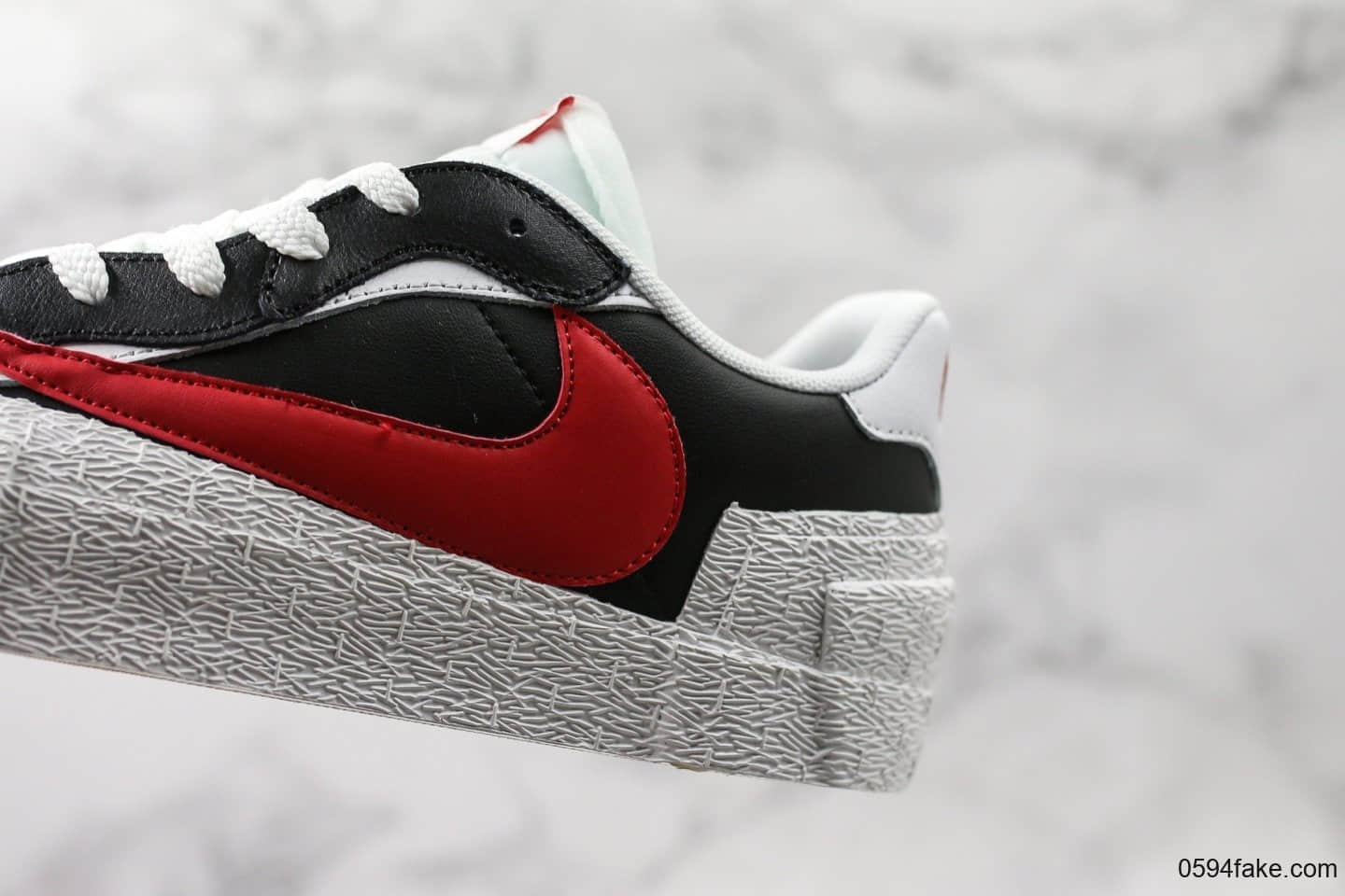 nike开拓者全部配色,nike开拓者配色 x nike blazer high公司级版本联名开拓者解构低帮板鞋黑白红配色原装