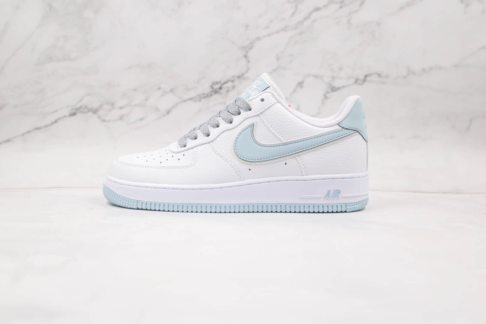 耐克空军一号蓝白色冰蓝满天星nike air force 1 low "07夏季清新配色