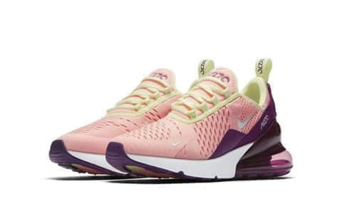 耐克超萌可爱系列Air Max 270 GS女款全新配色曝光 货号：AV7965-600