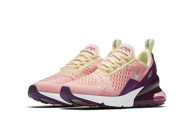 耐克超萌可爱系列Air Max 270 GS女款全新配色曝光 货号：AV7965-600