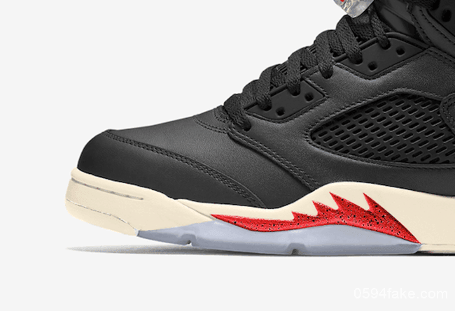 庆祝Air Jordan 5诞生30周年！Air Jordan 5 SP “Black Muslin”全新配色曝光！ 货号：CT8480-001