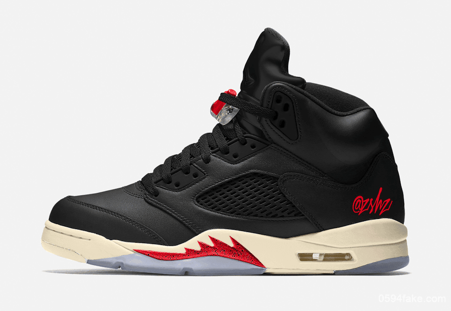 庆祝Air Jordan 5诞生30周年！Air Jordan 5 SP “Black Muslin”全新配色曝光！ 货号：CT8480-001