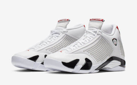 Supreme x Air Jordan 14 货号：BV7630-004、BV7630-106