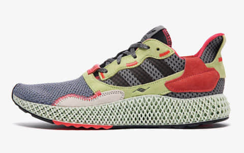 Adidas Originals ZX 4000 4D 货号：BD7927