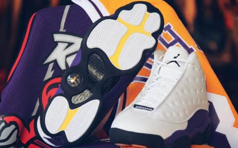 Air Jordan 13 “Lakers Rivals” 货号：414571-105