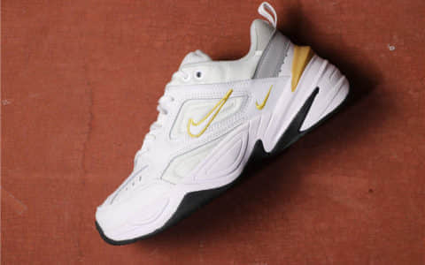 Nike Monarch the M2K Tekno 耐克M2K老爹鞋白黄公司级 货号：AO3108-009