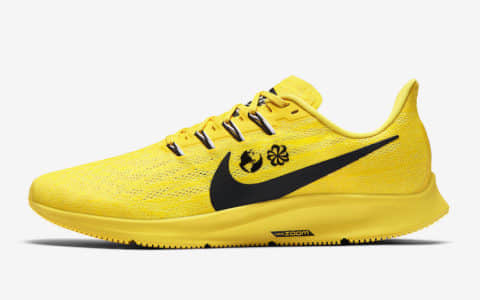 Nike Air Zoom Pegasus 36“Cody Hudson” 耐克登月36代全新配色小球和小花太可爱了吧 预计将于7月18号发布 货号：CI1723-700