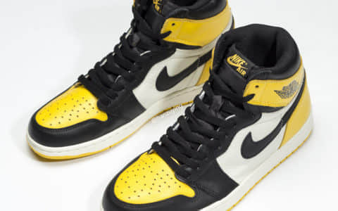 Air Jordan 1 High OG“Yellow Toe”抢眼的黄色 AJ1又添新“成员” 货号：AR1020-700