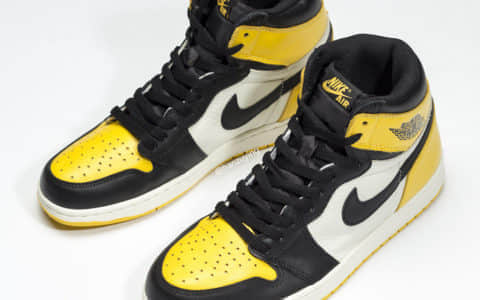 Air Jordan 1 High OG“Yellow Toe”抢眼的黄色 AJ1又添新“成员”  货号：AR1020-700