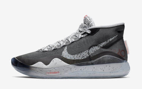 Nike KD 12“Black Cement” 杜兰特12代黑水泥配色预计将于7月20号发布 货号：AR4230-002