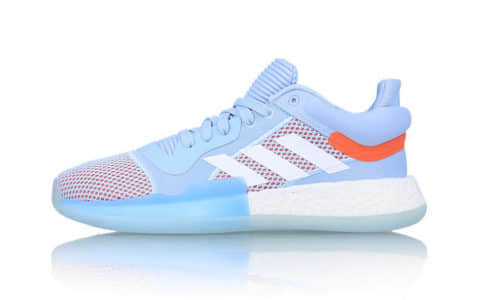 Adidas Marquee Boost Low“Glow Blue”清爽的冰蓝色让这个夏天不再显得沉闷 货号：G26215