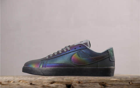 Nike Blazer Low 耐克公司级带半码开拓者夜魔侠变色龙低帮板鞋 货号：371760-810