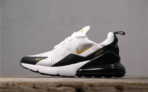 Nike Air Max 270 耐克纯原版本白金黑Max270区别市面通货版本可充正 货号：AV7892-100