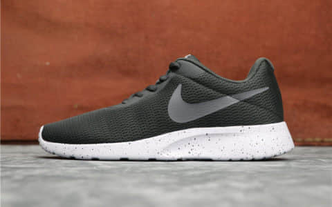 Nike Roshe Run TANJUN绿黑 耐克奥运伦敦三代网布透气高品质真标 货号：812655-011