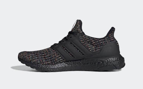 Adidas Ultra Boost“Black Multi”阿迪达斯即将发布的全新UB系列配色 你期待吗？ 货号：G54001