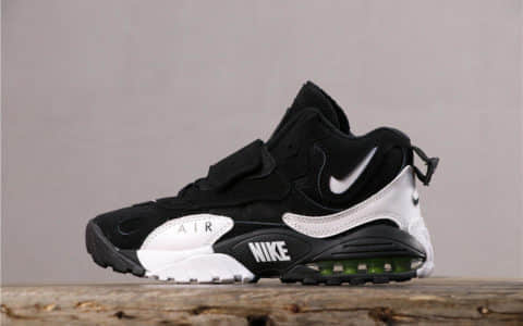 Nike Sportswear Air Max Speed Turf耐克加速实验黑白绿纯原带半码原装平台版本 货号：525225-011