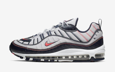 耐克即将发售的Nike Air Max 98“NYC”对纽约爱的深沉 货号：CK0850-100