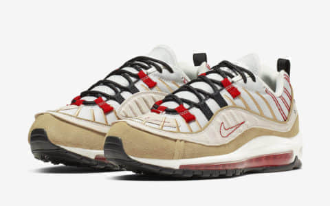 耐克即将推出的新款Nike Air Max 98这两个新配色有点好看时尚复古！ 货号：AO9380-003、AO9380-002