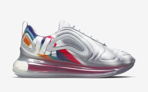 Nike Air Max 720 WMNS耐克全新银灰配色720气垫鞋简直不好太好看 货号：AR9293-011