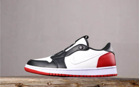 Air Jordan 1 Low Slip Wmns乔丹纯原级低帮黑脚趾原鞋开模全网最高版本 货号：AV3918-102