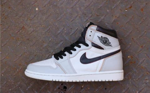 Nike SB x Air Jordan 1 High OG Light Bone刮刮樱花粉 乔丹联名耐克SB纯原级原厂皮料AJ1 货号：CD6578-006