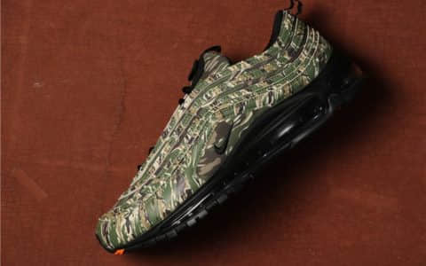 Nike Air Max 97 QS美国迷彩 耐克公司级高品质迷彩97气垫鞋 货号：AJ2614-205