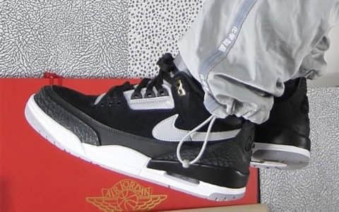 不一样的“黑水泥”Air Jordan 3 Tinker“Black Cement”预计将于7月27日发布 货号：CK4348-007