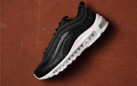 Nike Air Max 97 Premium全黑 耐克97子弹鞋全掌气垫3M反光公司级高品质 货号：917646-001