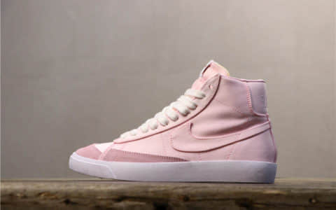 Nike Blazer Mid '77 VNTG WE耐克开拓者粉色公司级带半码 全新开发楦型纸板 货号：CI1167-600