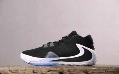 Nike Zoom Freak 1耐克登月1代黑白公司级带半码 字母哥签名双七点Zoom大倒钩 原楦开发 货号：BQ5633-001