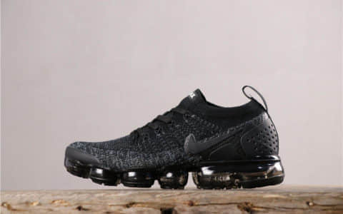 Nike Air Vapormax Flyknit 2.0耐克全掌气垫2.0全黑公司级带半码 市面最强性价比版本 货号：942842-011