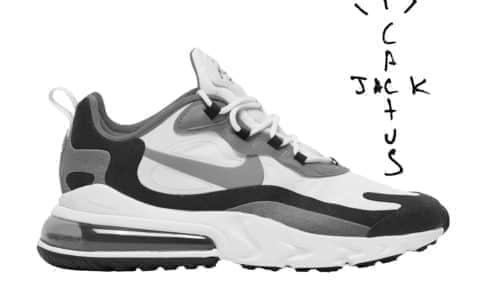 Travis Scott x Nike全新联名款Air Max 270 React 官方最新谍照