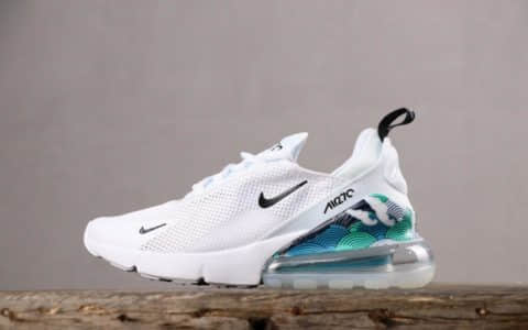 Nike Air Max 270耐克半掌白云海气垫鞋公司级带半码 原盒原标 货号：AR0499-104