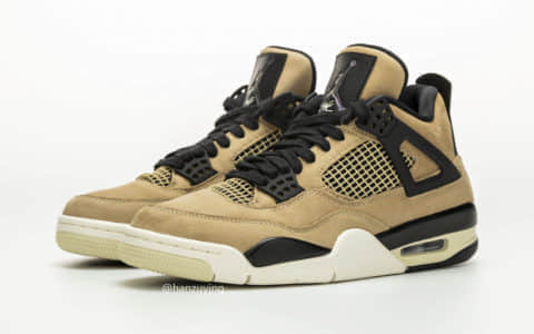 庆祝AJ4成立30周年，Air Jordan 4 WMNS“Mushroom”即将发布 货号：AQ9129-200