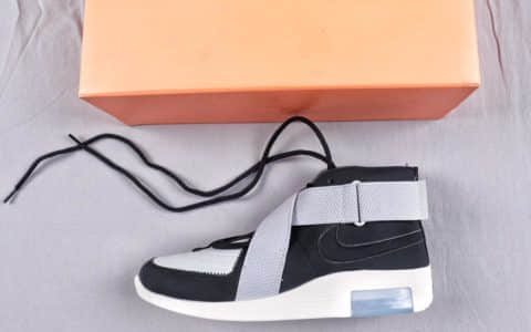 Fear of God x Nike Air Fear Of God 180 Black Atmosphere Grey耐克纯原敬畏上帝FOG机能鞋魔术贴官方原包装配件抽屉礼盒 货号：AT8087-003