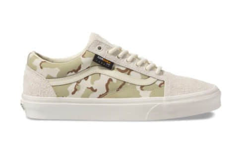 Vans与Cordura合作打造全新的Old Skool和Sk8-Hi并推出“Desert Camo”配色，你看如何？