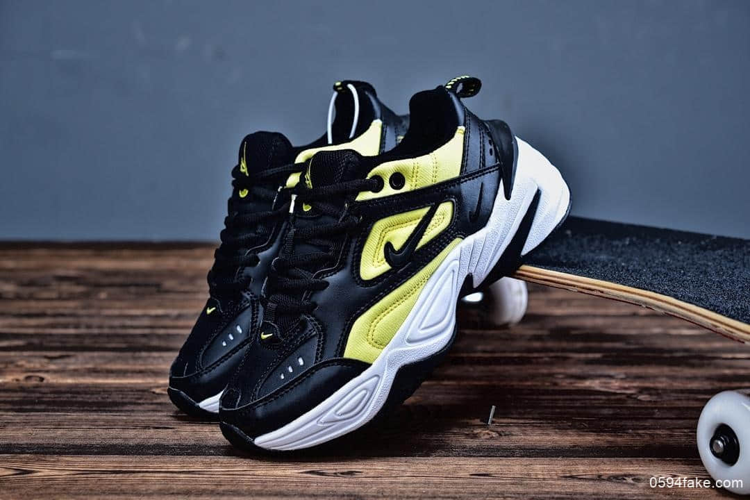 耐克Nike M2K Tekno复古休闲老爹鞋全新配色组合材质鞋面泡棉中底缓震 货号：AO3108-014