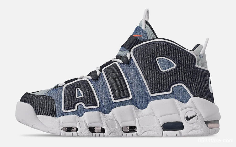 牛仔布拼接！？Nike Air More Uptempo“Denim”将于8月10日发售！ 货号：CJ6125-100