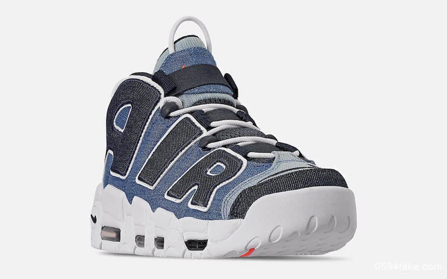 牛仔布拼接！？Nike Air More Uptempo“Denim”将于8月10日发售！ 货号：CJ6125-100