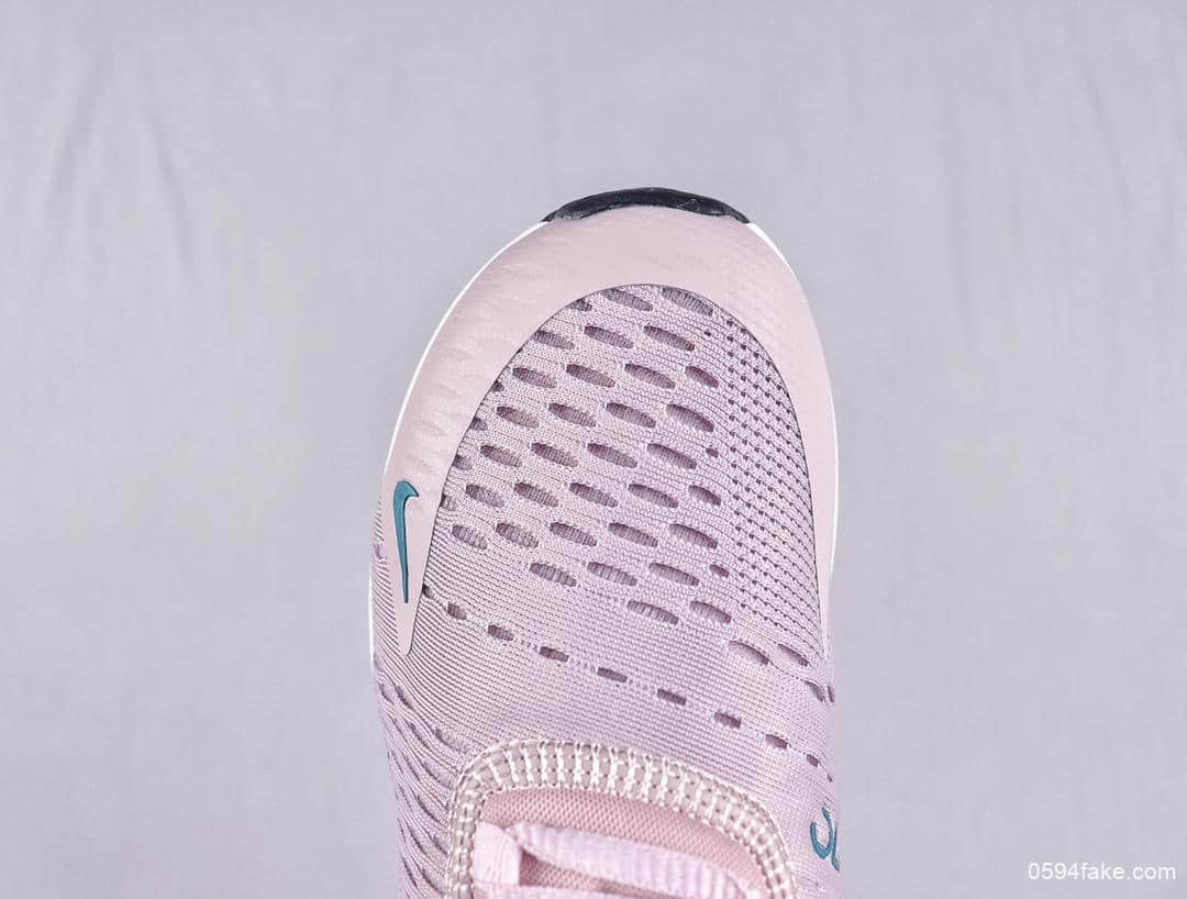 耐克Nike Air Max 270樱花浅粉公司级原档案数据开发客供XP气垫原标原盒跑步鞋 货号：AH6789-602