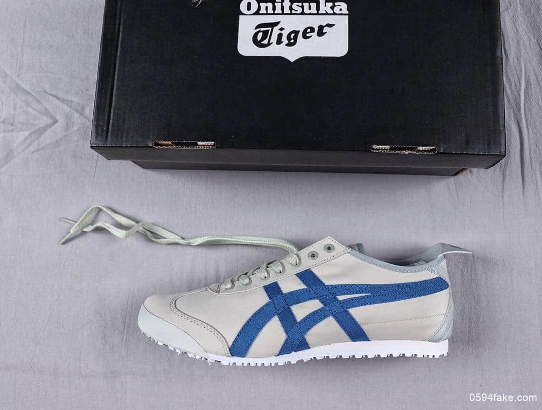 亚瑟士Onitsuka Tiger Mexico 66鬼冢虎墨西哥系列夏日限定纯原日制客供 货号：1183A348-100