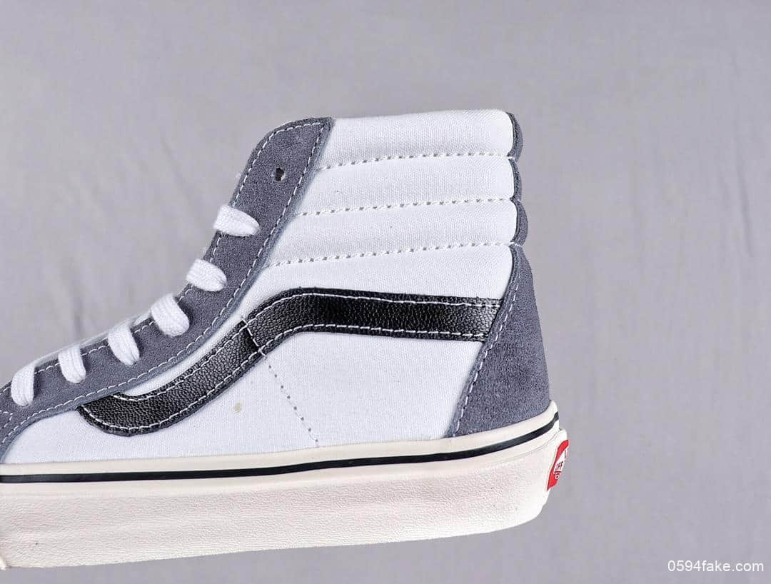 万斯Vans SK8-Hi 38 DX Anaheim真标硫化品质新安纳海姆高帮中性硫化休闲滑板鞋 货号：VN0A38GFUQ1