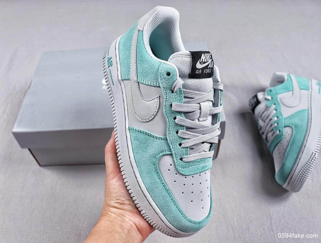 耐克Nike Air Force 1'07 ​Iceland Green Rare公司级空军一号经典低帮百搭休闲运动板鞋 货号：596728-301