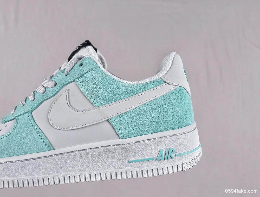 耐克Nike Air Force 1'07 ​Iceland Green Rare公司级空军一号经典低帮百搭休闲运动板鞋 货号：596728-301