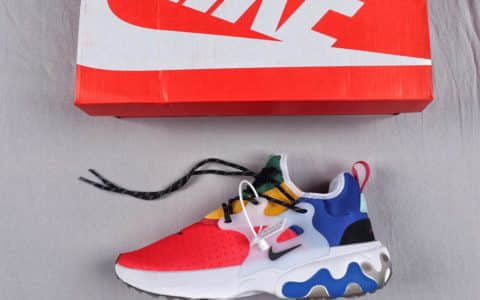 耐克Nike Presto React公司级高桥盾套脚系带百搭慢跑鞋 货号：CK2956-601