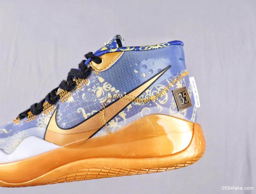 耐克Nike Zoom KD12 EP公司级杜兰特12代男子实战篮球鞋双Zoom全掌气垫原盒原标 货号：AR4230-400