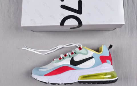 耐克Nike Air Max 270 React Bauhaus小红书爆款纯原版本Max270全网终端首发新款新配色 货号：AO6174-002