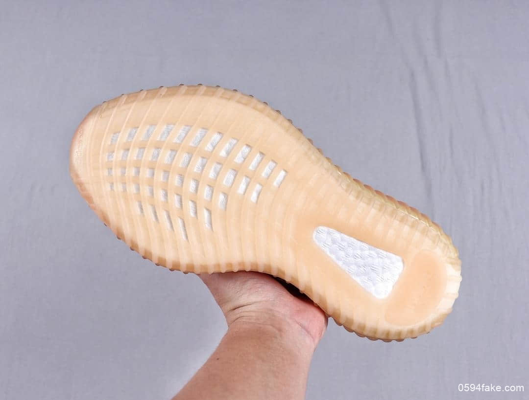 阿迪达斯Adidas Yeezy Boost 350 V2 Clay国外潮人定制款OG纯原反转美洲棕珊瑚橙巴斯夫原厂大底 货号：EG7490